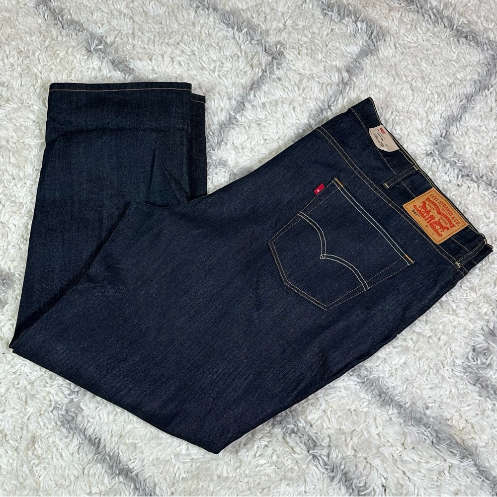 Levi's 541 Men's Indigo Straight Jeans 52 x 32